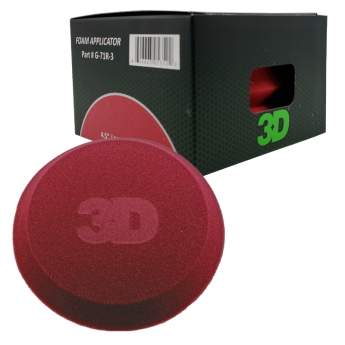 3D Red Foam Applicator Piros habapplikátor pad (152,4 mm, 3 db/csomag)
