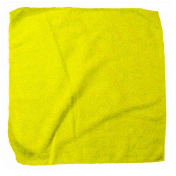 Mikroszálas polírozó kendő – Sárga