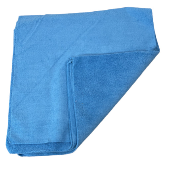 Mikroszálas, szegély nélküli kendő – Kék