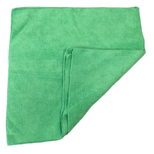 Mikroszálas, szegély nélküli kendő – Zöld