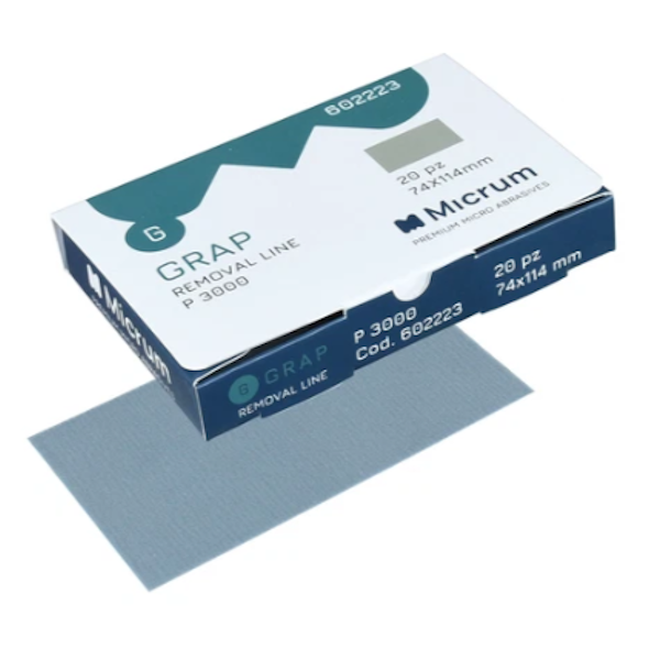 Foaie abraziva autoadeziva Micrum 70x114mm 1