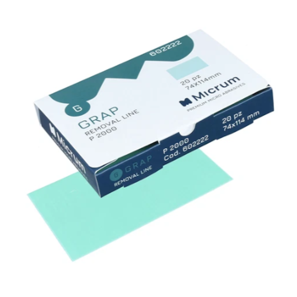 Foaie abraziva autoadeziva Micrum 70x114mm 2