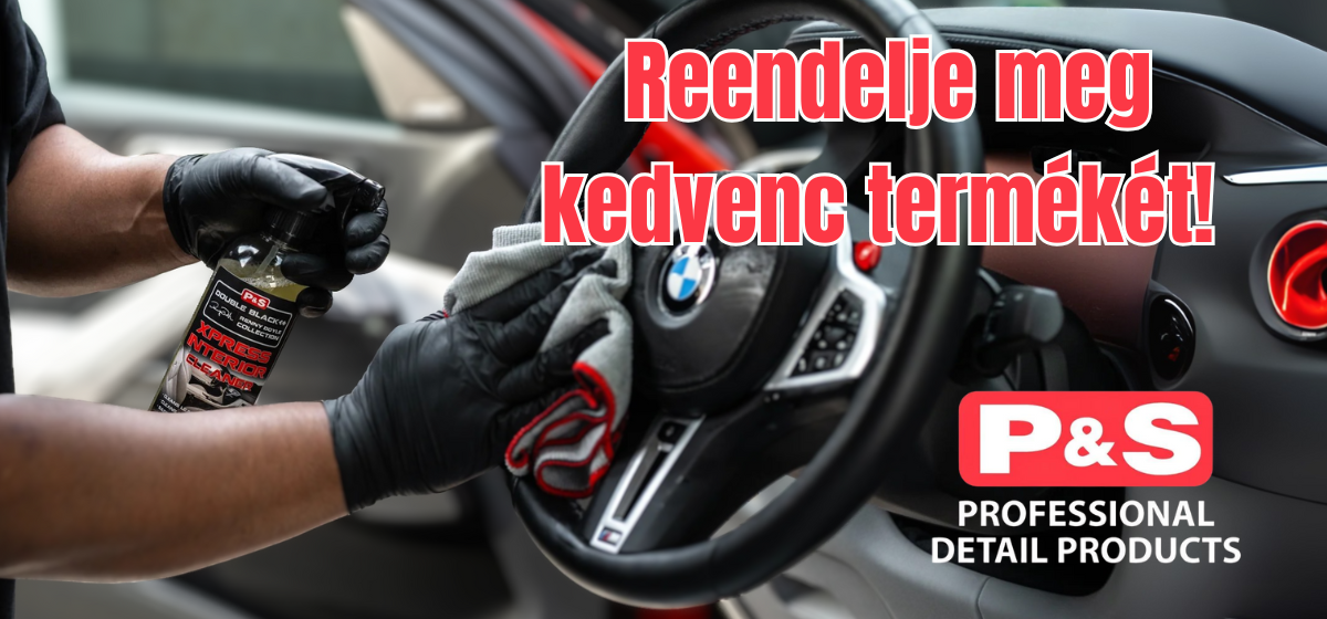 Xpress Interior Cleaner P&S 473ml- belso ter tisztito folyadek