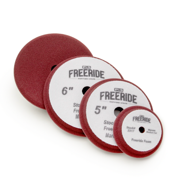 Pad de taiere medie Freeride Maroon