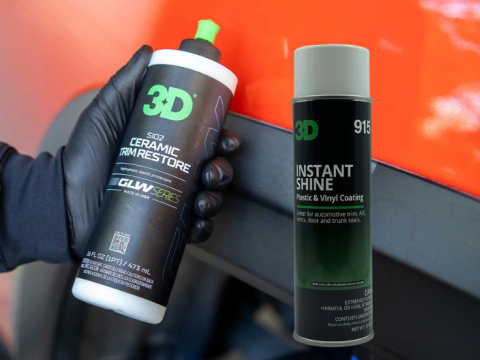 Ez vagy az? Instant Shine vs. 3D GLW Series SiO2 Ceramic Trim Restore